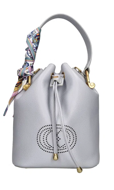 La Carrie Bags.. Clear Blue In Azzurro Blu E Verdi
