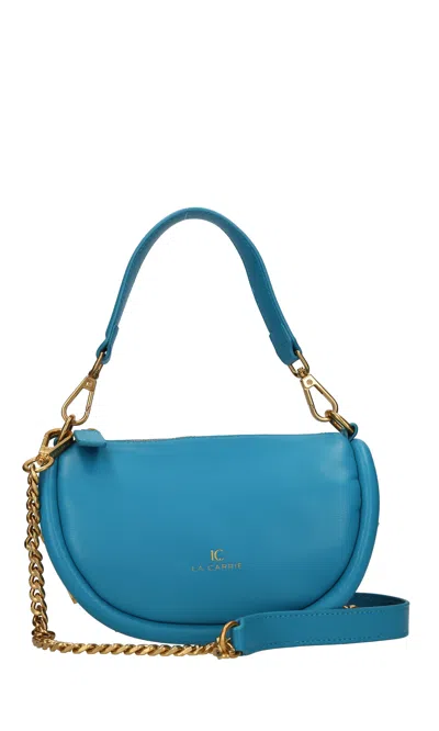 La Carrie Bags.. Clear Blue In Azzurro Blu E Verdi