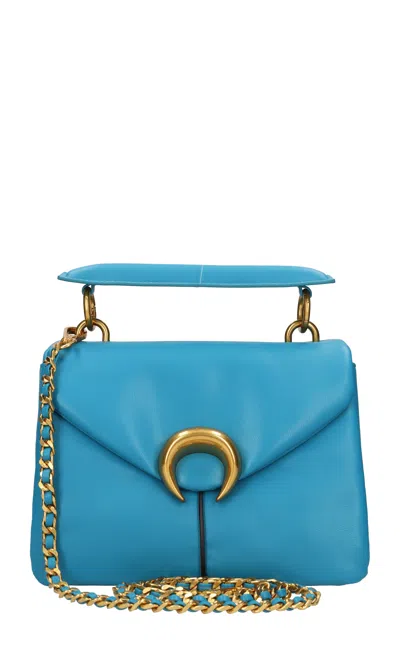 La Carrie Bags.. Clear Blue In Azzurro Blu E Verdi