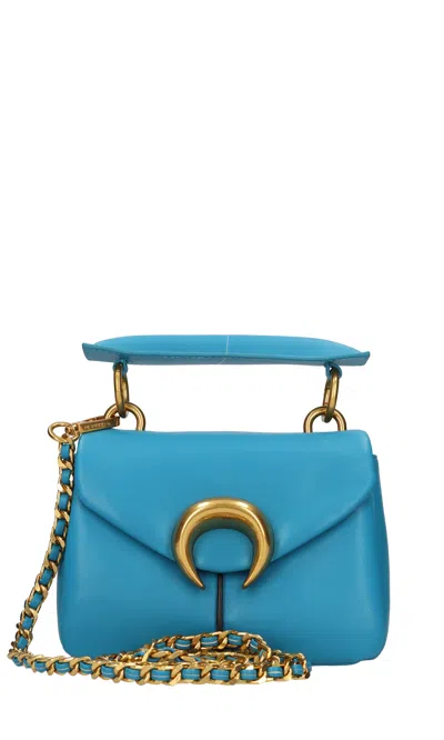 La Carrie Bags.. Clear Blue In Azzurro Blu E Verdi
