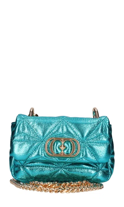 La Carrie Bags.. Clear Blue In Azzurro Blu E Verdi
