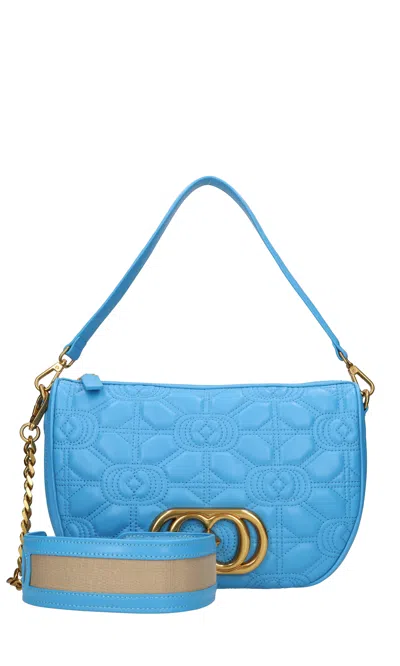 La Carrie Bags.. Clear Blue In Azzurro Blu E Verdi