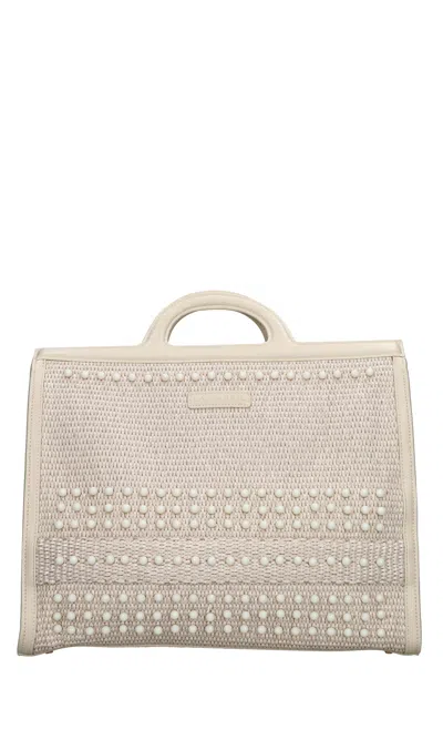 La Carrie Bags.. Cream