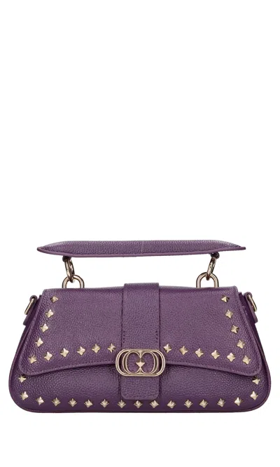La Carrie Bags.. Purple In Viola Scuri