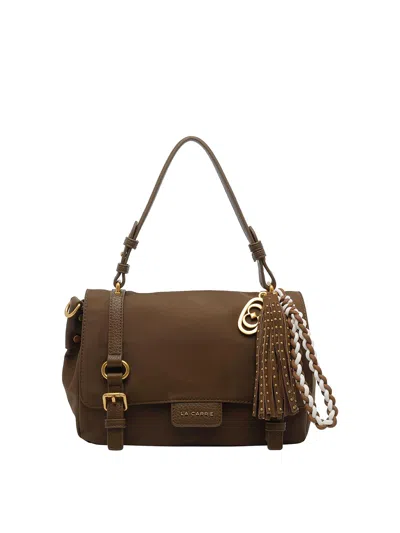La Carrie Brown Dark Wave Atena Handbag