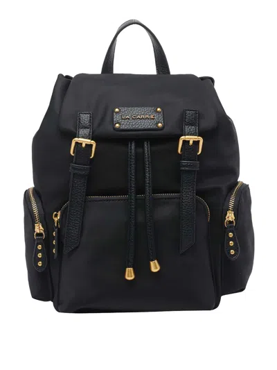 La Carrie Dark Wave Backpack In Black