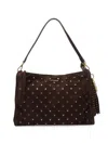 La Carrie Downtown Strass-embellished Shoulder Bag In Pattern