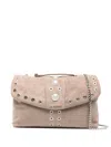 La Carrie Ethnic Eyelet Chain Shoulder Bag In Neutral