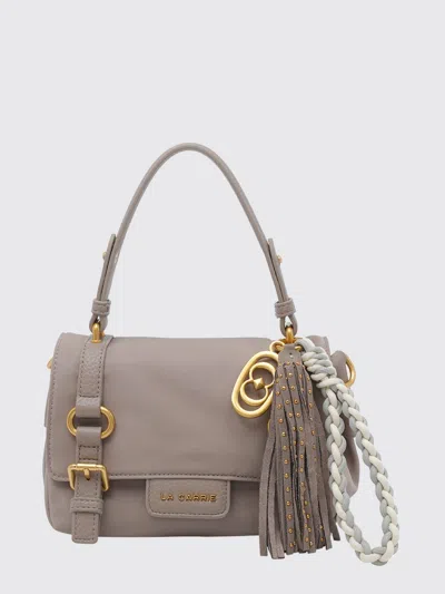 La Carrie Handbag Woman Color Beige In Gray
