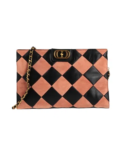 La Carrie Handbags In Salmon Pink