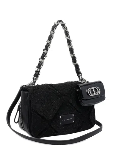 La Carrie Isabel Cross Body Bag In Black