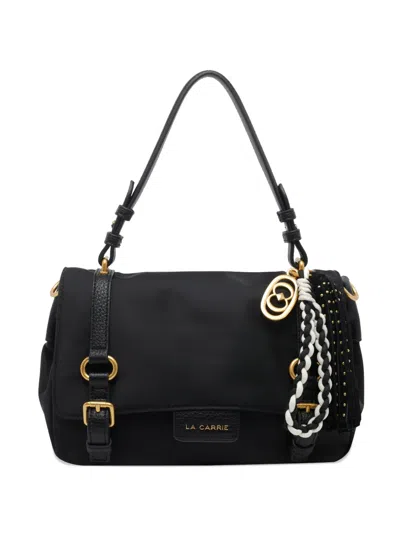 La Carrie Medium Atena Tote Bag In Black