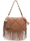 La Carrie Medium Isabel Shoulder Bag In Brown