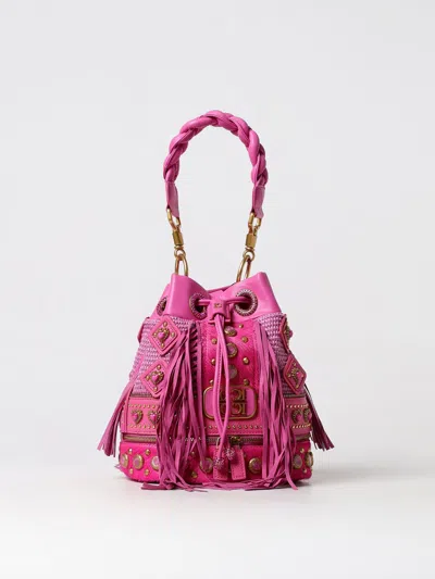 La Carrie Shoulder Bag  Woman Color Fuchsia In Pink