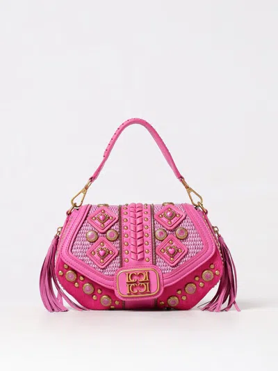 La Carrie Shoulder Bag  Woman Color Fuchsia In Pink
