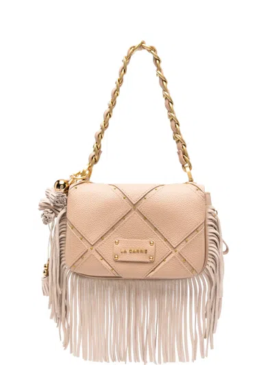 La Carrie Small Isabel Shoulder Bag In Neutral