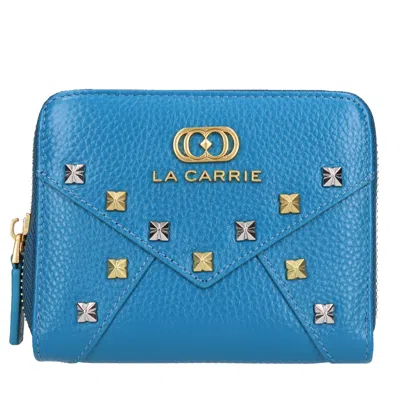 La Carrie Wallets In Blu Blu E Verdi