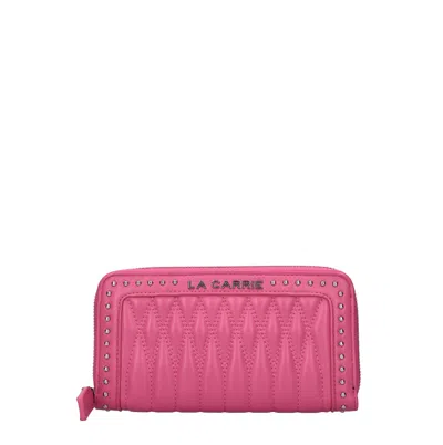 La Carrie Wallets In Fucsia Vivaci