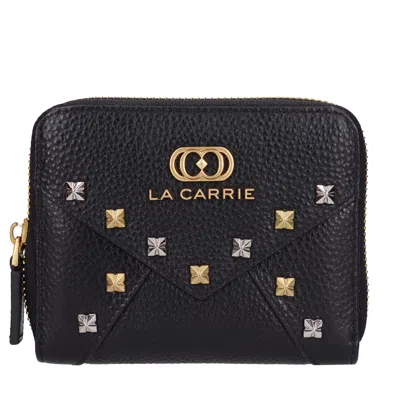 La Carrie Wallets In Nero Neri E Grigi