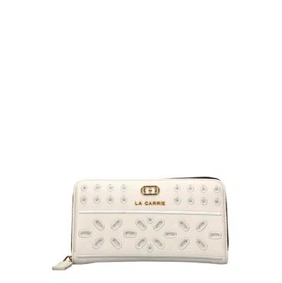 La Carrie Wallets In Panna Pastello