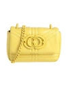 La Carrie Woman Cross-body Bag Yellow Size - Leather In Yellow