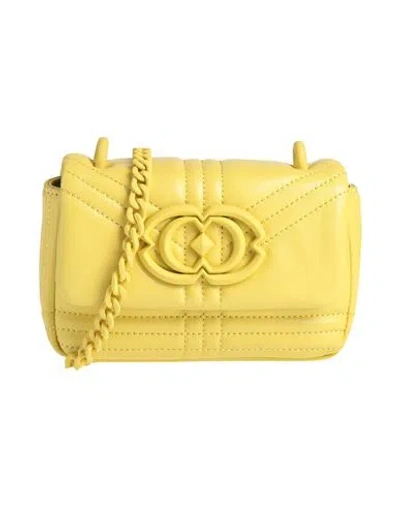 La Carrie Woman Cross-body Bag Yellow Size - Leather
