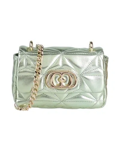 La Carrie Woman Cross-body Bag Light Green Size - Leather