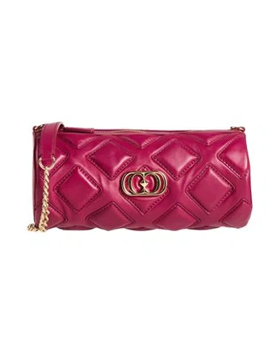 La Carrie Woman Cross-body Bag Purple Size - Leather