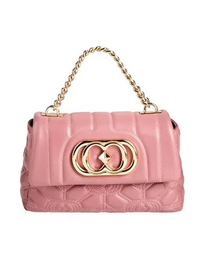 La Carrie Woman Handbag Antique Rose Size - Leather In Pink