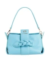 La Carrie Woman Handbag Azure Size - Leather In Blue