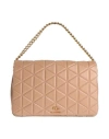 La Carrie Woman Handbag Beige Size - Leather In Sand