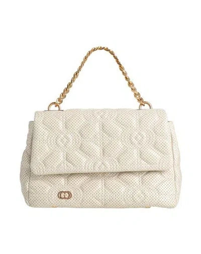 La Carrie Woman Handbag Beige Size - Calfskin In Sand