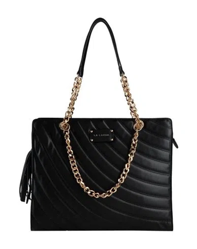 La Carrie Woman Handbag Black Size - Leather
