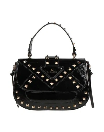 La Carrie Woman Handbag Black Size - Leather