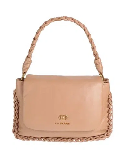 La Carrie Woman Handbag Blush Size - Leather In Pink