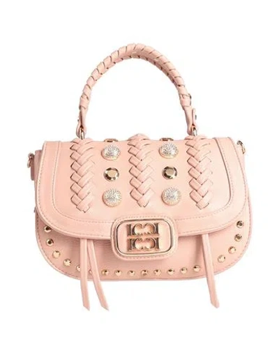 La Carrie Woman Handbag Blush Size - Textile Fibers In Pink