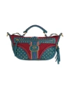 La Carrie Woman Handbag Brick Size - Polyurethane, Textile Fibers In Red