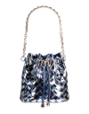 La Carrie Woman Handbag Bright Blue Size - Leather