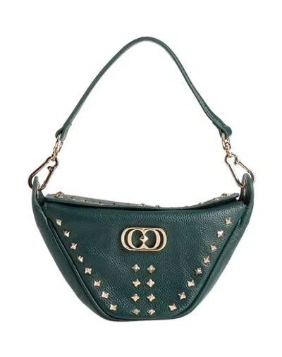 La Carrie Woman Handbag Deep Teal Size - Leather In Green