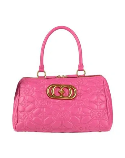 LA CARRIE LA CARRIE WOMAN HANDBAG FUCHSIA SIZE - LEATHER