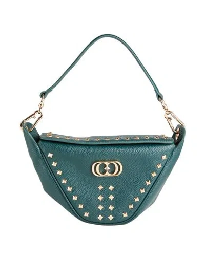La Carrie Woman Handbag Green Size - Leather