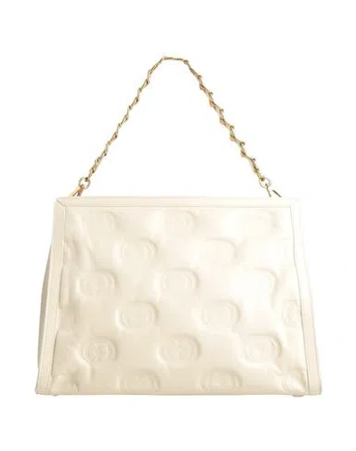 La Carrie Woman Handbag Ivory Size - Calfskin In White