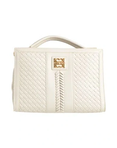 La Carrie Woman Handbag Ivory Size - Textile Fibers In White