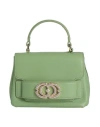 La Carrie Woman Handbag Light Green Size - Calfskin In Green