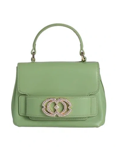 La Carrie Woman Handbag Light Green Size - Calfskin