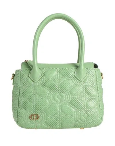 La Carrie Woman Handbag Light Green Size - Leather