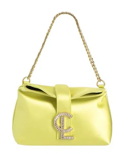 La Carrie Woman Handbag Lime Green Size - Textile Fibers