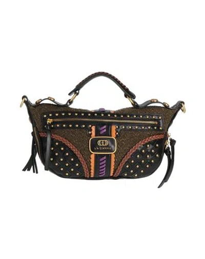 La Carrie Woman Handbag Military Green Size - Polyurethane, Textile Fibers