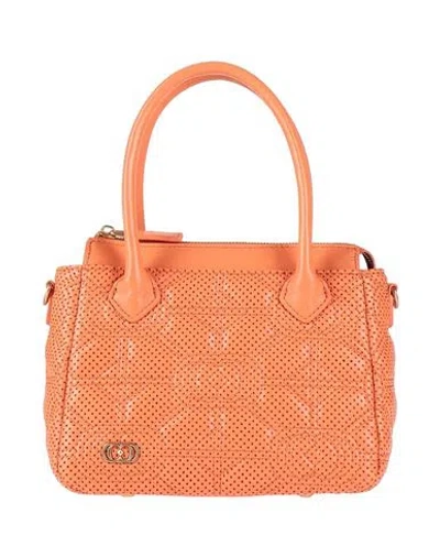 La Carrie Woman Handbag Orange Size - Leather