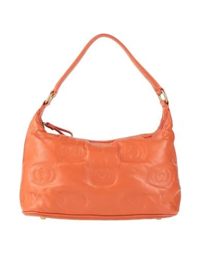 La Carrie Woman Handbag Orange Size - Leather